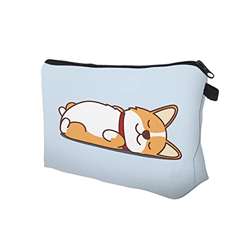 Deanfun Makeup Case Small, Cosmetic Zipper Bag Waterproof for Purse Mini, Women Cute Traveling Accessories Pouch for Ladies Thanksgiving Christmas Gifts(D2-55061) - Image 4