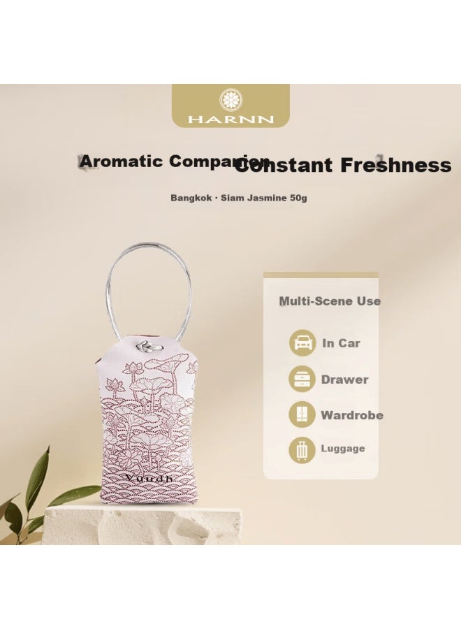 Vuudh Aromatherapy Sachet Bangkok Jasmine Fragrance Sachet For Bedroom And Car Thai Imported Harnn Gift Set For Women's Day