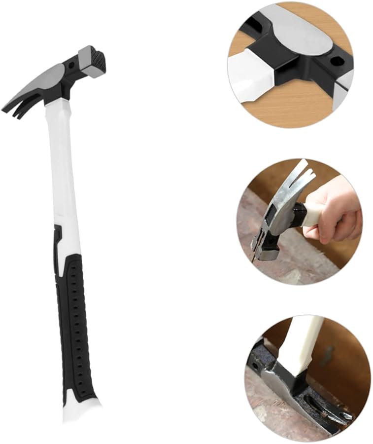 Framing Claw Hammer with Nail Puller Non Slip Grip for Carpenter Repairing - Image 5