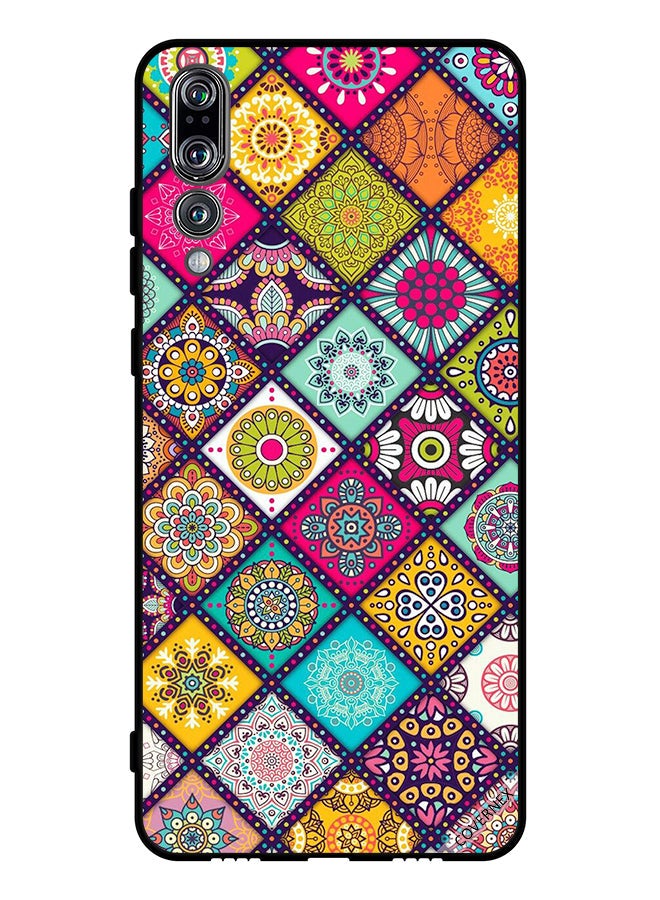 Covernex Protective Case Cover For Huawei P20 Pro Multi Shapes Floral Pattern - Image 1