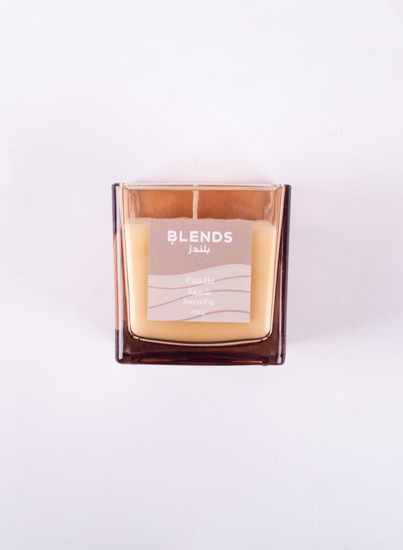 بلندز شمعة معطرة برائحة التين 200 غرام من امارا - Image 2