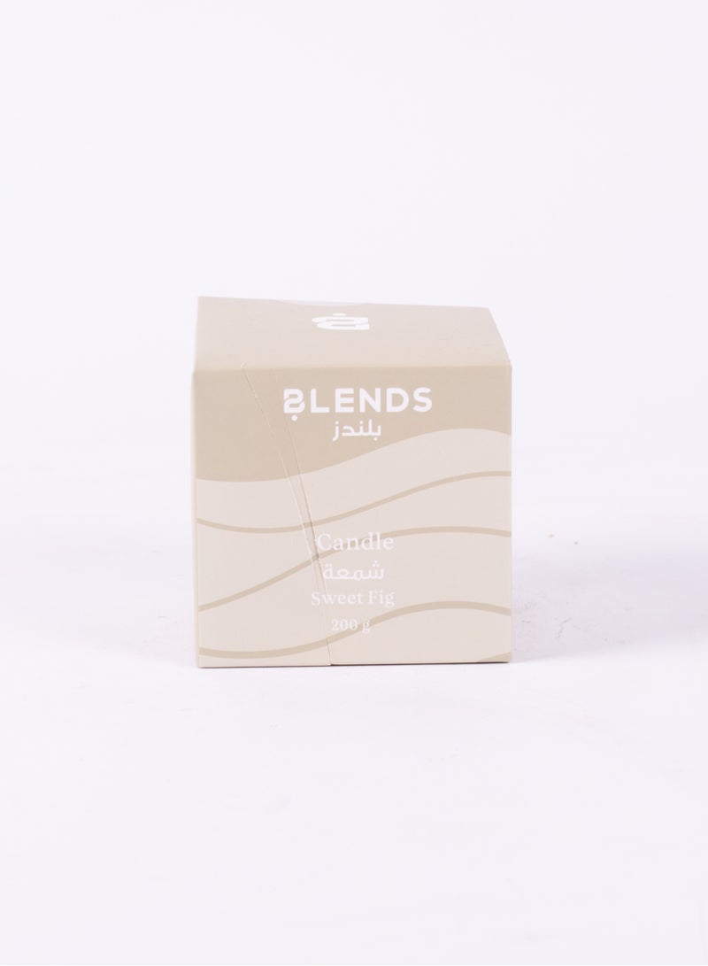 بلندز شمعة معطرة برائحة التين 200 غرام من امارا - Image 4