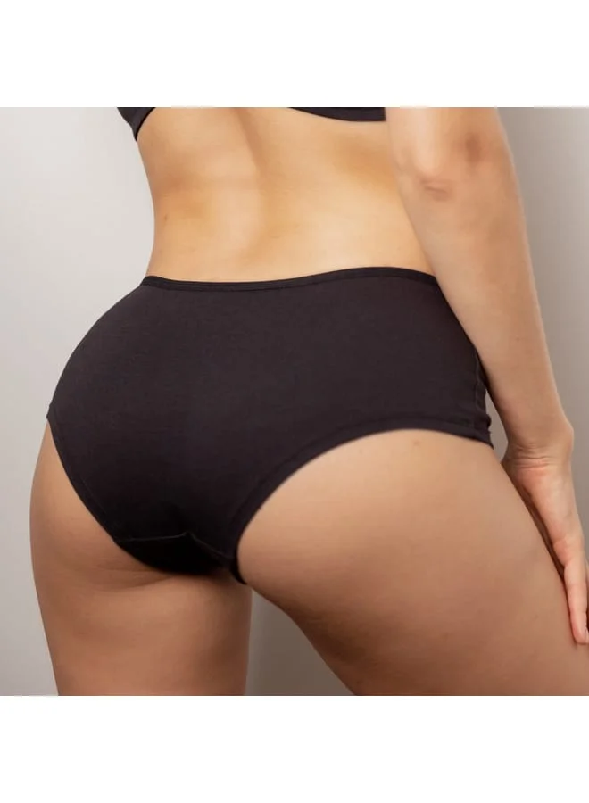 Aadaraya Set of 3 - Aadaraya Solid Hipster Briefs with Elasticated Waistband