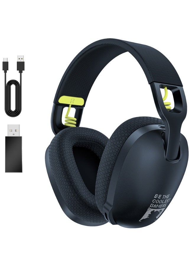 onikuma B2 Wireless Gaming Headset with Mic,Over-Ear Gaming Headphone for PS - Image 1