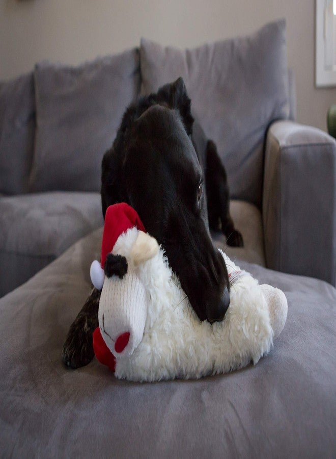 Multipet Dog Standing Holiday Lamb Chop with Santa Hat (Small (8")) - Image 2
