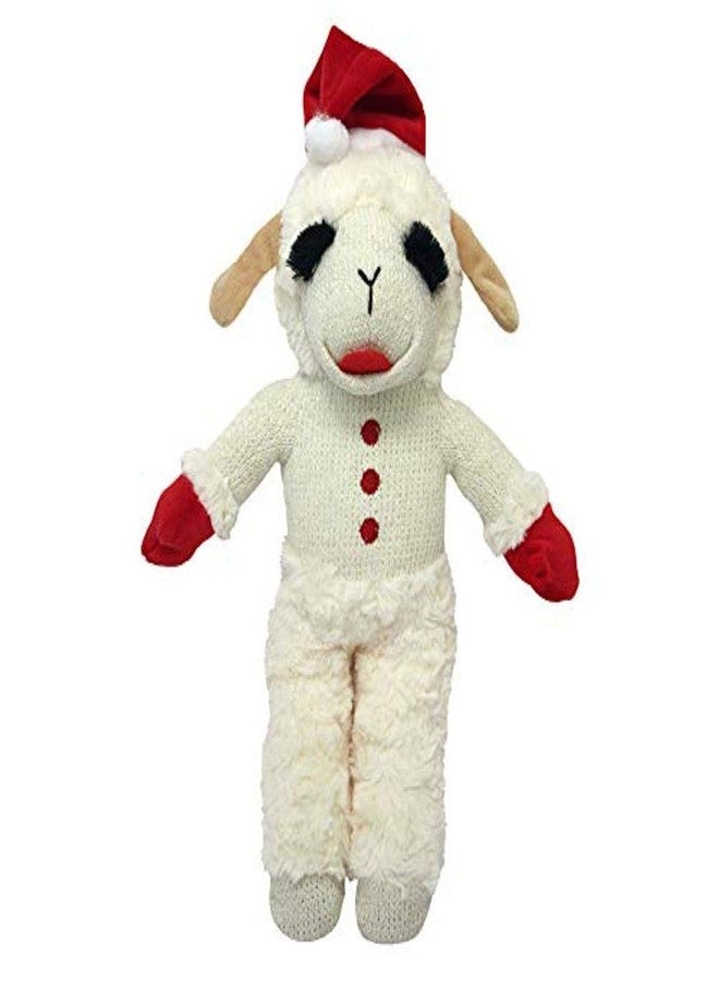 Multipet Dog Standing Holiday Lamb Chop with Santa Hat (Small (8")) - Image 1