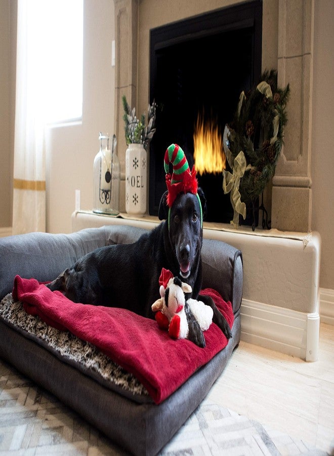 Multipet Dog Standing Holiday Lamb Chop with Santa Hat (Small (8")) - Image 3