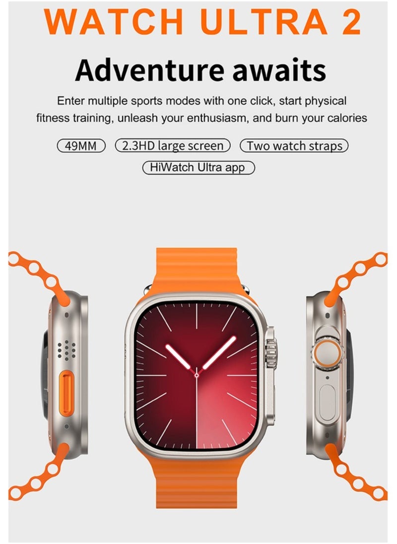 AROAQ - T900 Ultra 2 GS Smartwatch Series 9,  2.03 Inches Large Screen Long Standby Time Brightness Display - Image 1