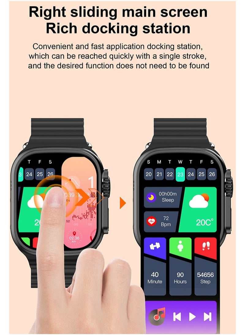 AROAQ - T900 Ultra 2 GS Smartwatch Series 9,  2.03 Inches Large Screen Long Standby Time Brightness Display - Image 1