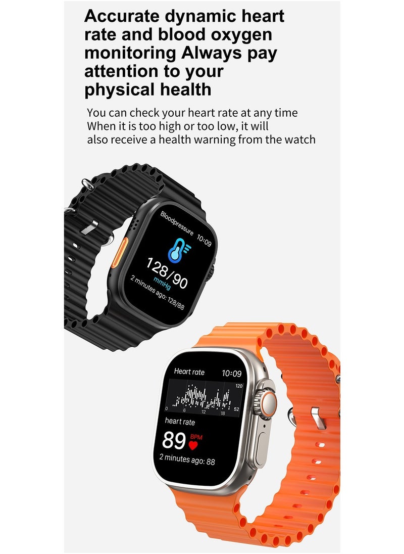 AROAQ - T900 Ultra 2 GS Smartwatch Series 9,  2.03 Inches Large Screen Long Standby Time Brightness Display - Image 1