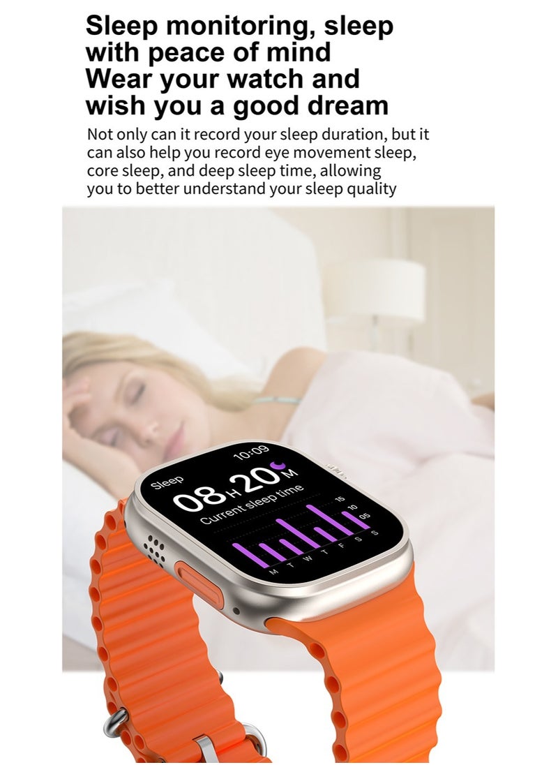 AROAQ - T900 Ultra 2 GS Smartwatch Series 9,  2.03 Inches Large Screen Long Standby Time Brightness Display - Image 1