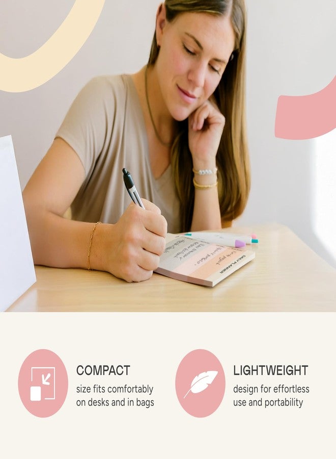 Tiny Expressions Daily to Do List Notepad - Simple Undated Daily Planner Notepad for Busy Professionals & Moms - 50 Tear-Away Sheets for Focus, Productivity, Work & Task Management, ADHD - Image 4
