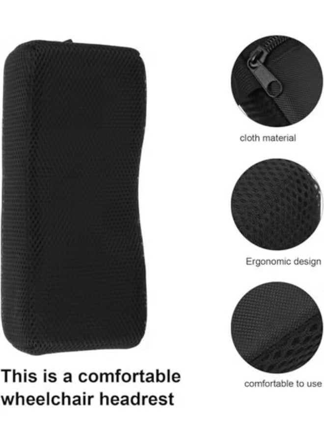 Comfortable Headrest Pillow for Wheelchairs and Office Chairs, Breathable Neck Support Cushion with Durable Sponge and Mesh Fabric Design - Image 5