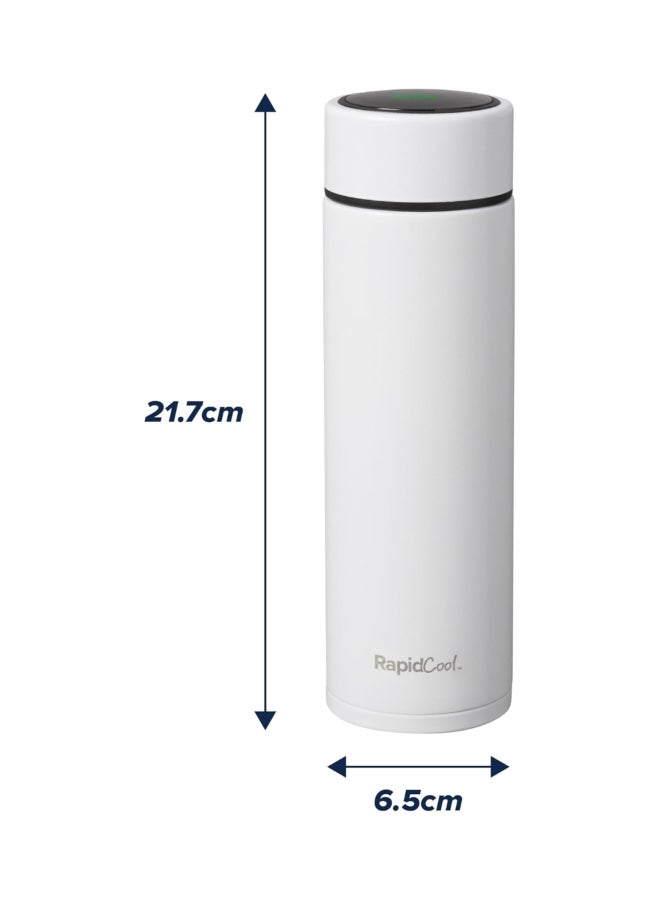 Nuby Rapid Cool Flask, Baby Formula Cooling Flask for Fast and Safe Bottle Preparation, Portable Feeding Essential, White - Image 3