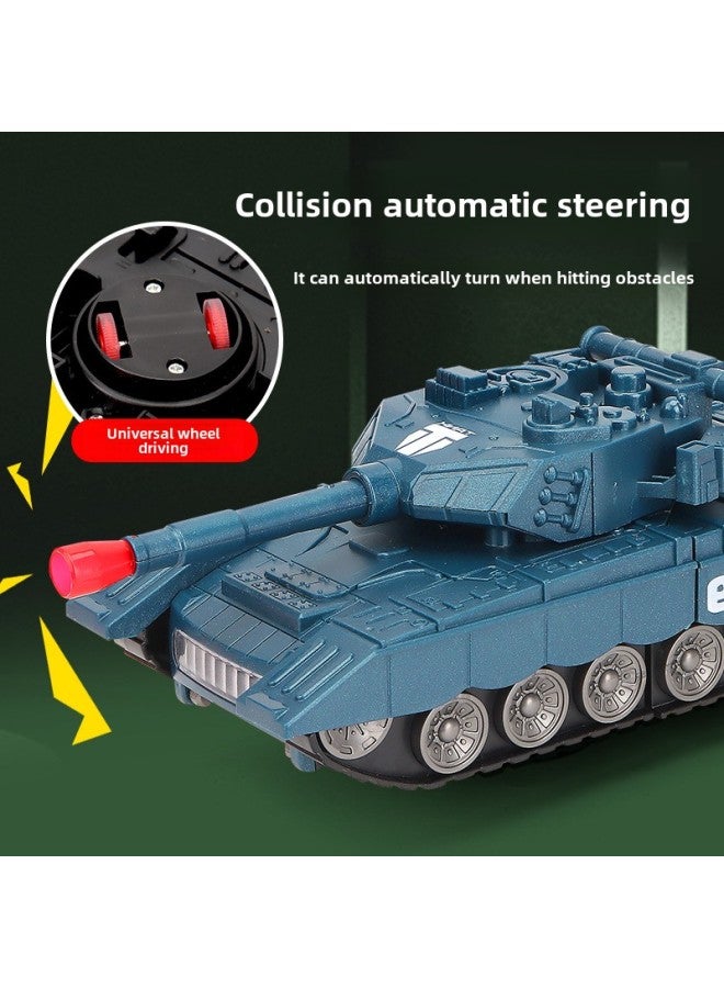 Electric Universal Deformation Tank Children's Toy Boy Luminous Music Educational Baby Gift Stall Wholesale-Color:Electric Universal Deformation Tank  To Send Charger + Rechargeable Battery - Image 4