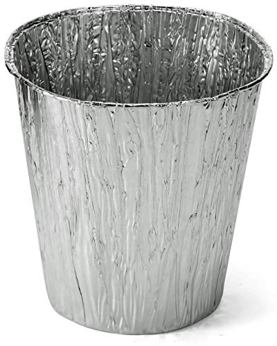 Salbree Smoker Bucket Drip Foil Liner Tray for Catching Grease, Compatible with Traeger, Oklahoma Joe, Pit Boss & Other Grill Bucket Accessories for Pro Pellet Oklahoma Joe's (12pk, 5.75x5.75 inches) - Image 4