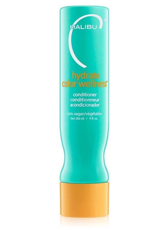 Malibu C Hydrate Color Wellness Conditioner, 9 Fl Oz (Pack of 1)  - Image 1