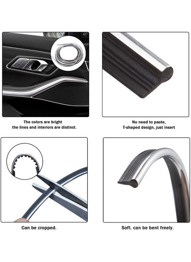 EasyLife Car Interior Moulding Strip Car Decorative Filler Insert Strips  - Image 3