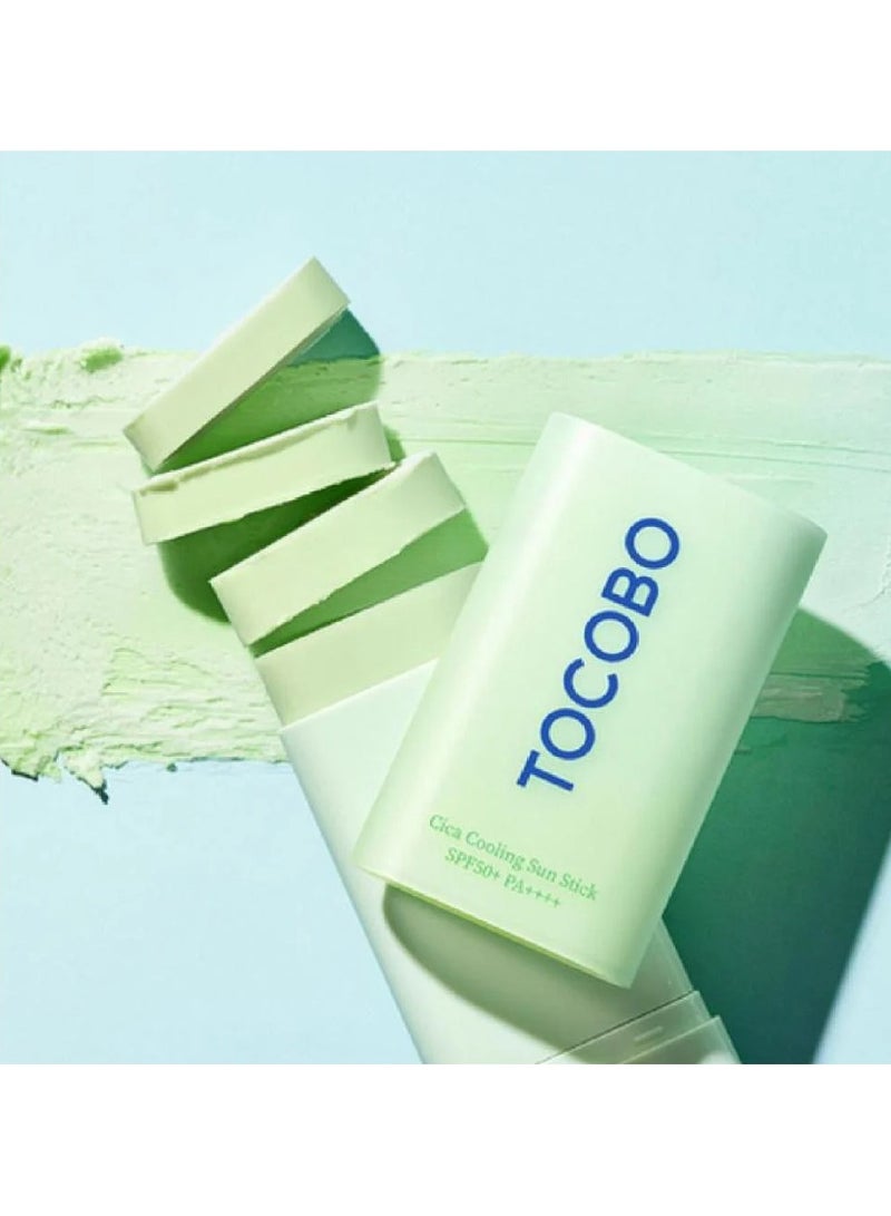 Tocobo   Cica Cooling Sunscreen Stick SPF50 - 18g - Image 4