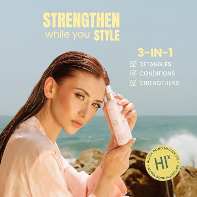 BEACHWAVER LUXE LEAVE-IN CONDITIONING DETANGLER | 6 FL OZ - INTENSE CONDITIONING & STRENGTHENING FORMULA - AWARD-WINNING HAIR DETANGLER SPRAY - Image 3