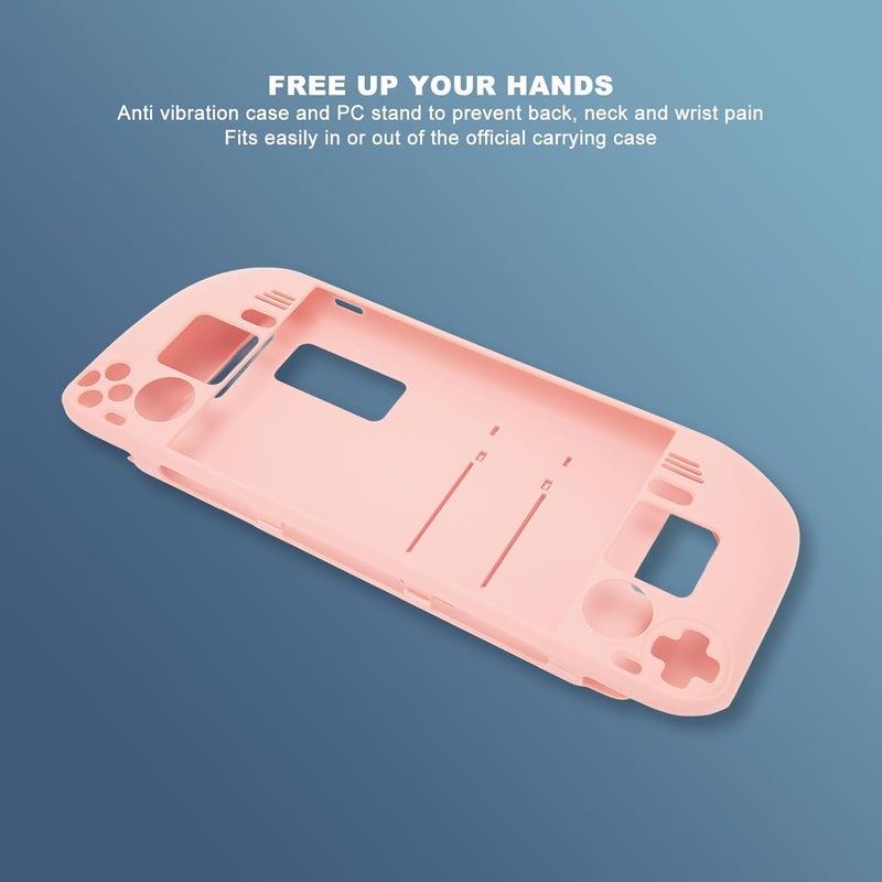 Steam Deck Protective Case with Kickstand, Lightweight Ergonomic Design - Image 4