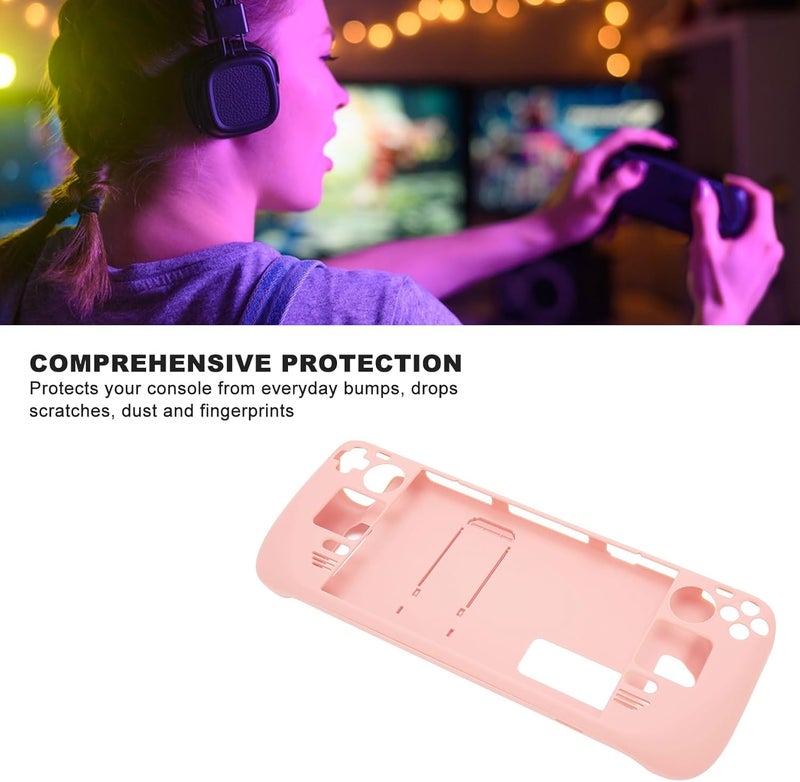 Steam Deck Protective Case with Kickstand, Lightweight Ergonomic Design - Image 2