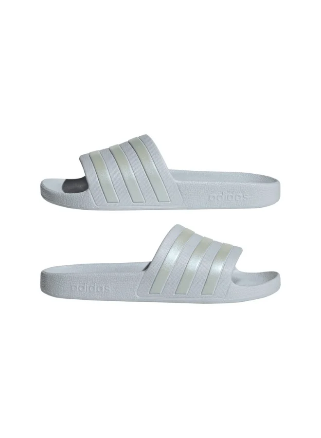 adidas Adidas Adilette Aqua W Blue Sportswear Sandals/Slippers For Women