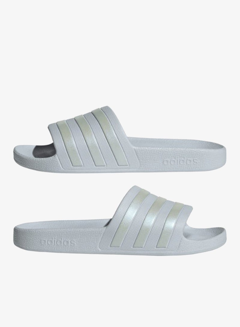 Adidas Adilette Aqua W Blue Sportswear Sandals/Slippers For Women - Image 5