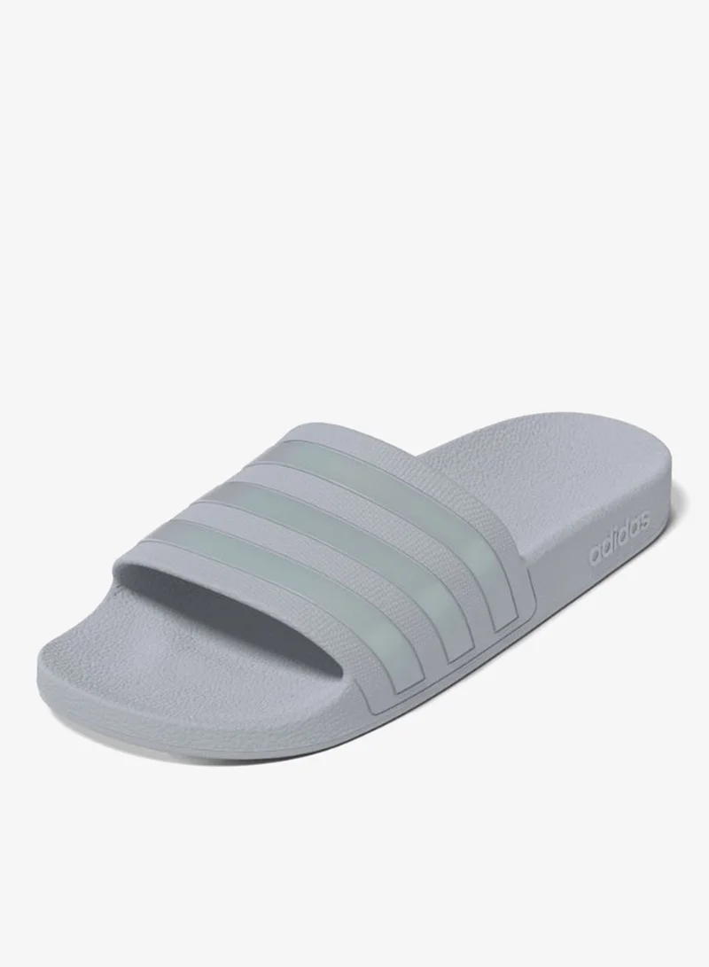Adidas Adidas Adilette Aqua W Blue Sportswear Sandals/Slippers For Women
