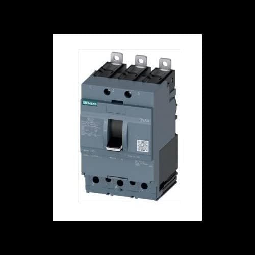 SIEMENS 3VA41256ED340AA0 Breaker 3VA41 3P 25A 65KA FTFM Load Black