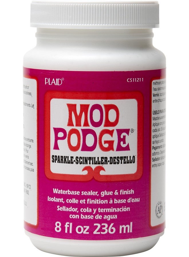 Mod Podge Waterbase Sealer Glue And Finish (8Ounce) Cs11211 Sparkle - Image 1