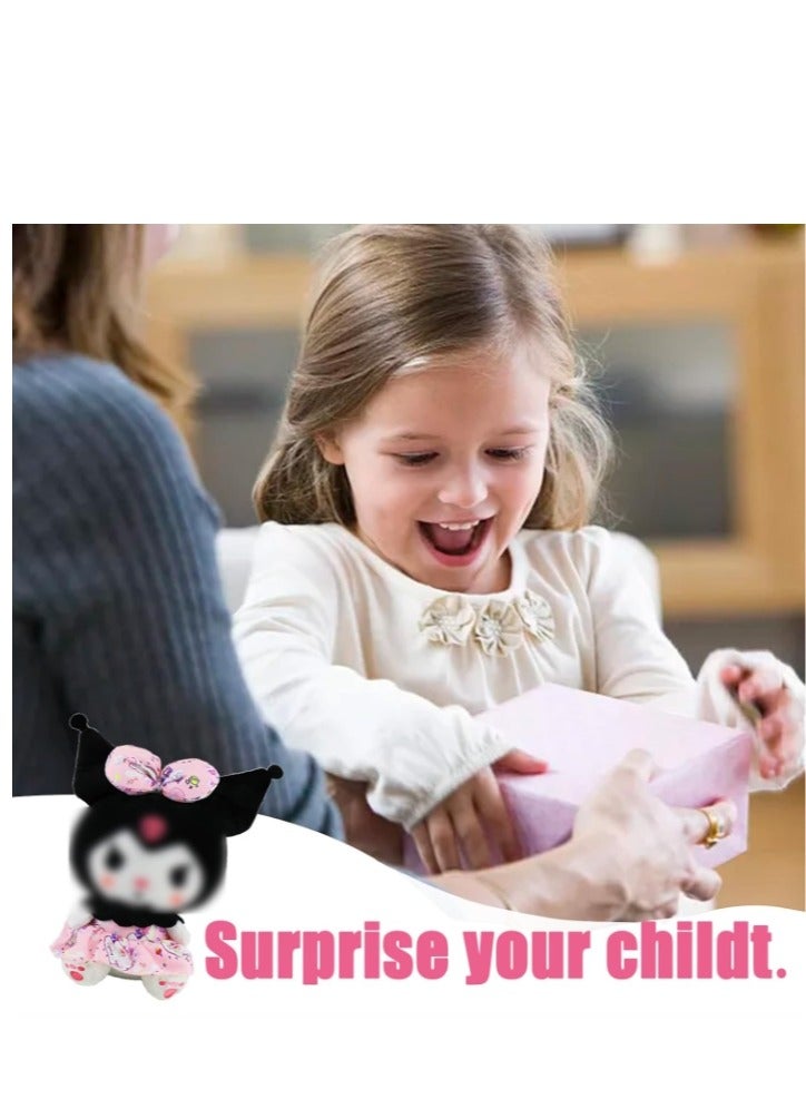 XiuWoo Kuromi Toys Kuromi Plush Children's Soft Toys For Boys Girls Kids Birthday Gift 25 Cm - Image 3