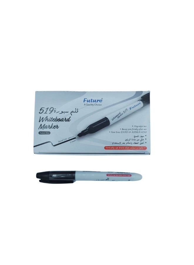 Future - Whiteboard markers No. 519, 3.5 mm, set of 4 or dozen 12 pcs - Image 3