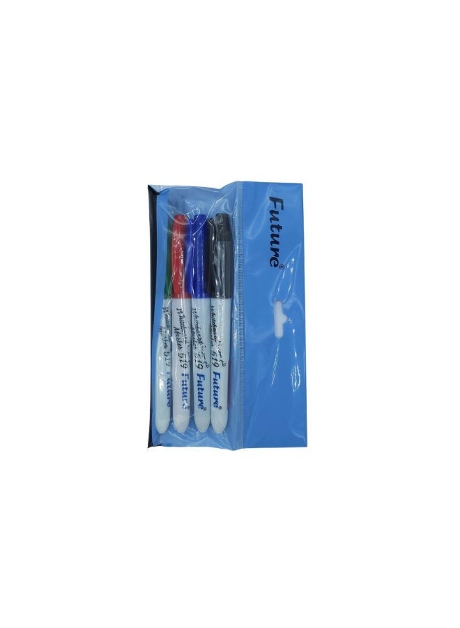 Future - Whiteboard markers No. 519, 3.5 mm, set of 4 or dozen 12 pcs - Image 1