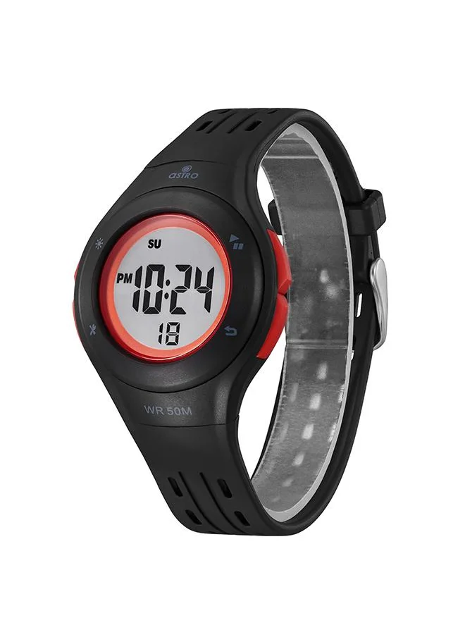 أسترو Astro A23901-PPBO Kids Digital Display Watch & PU Strap Black