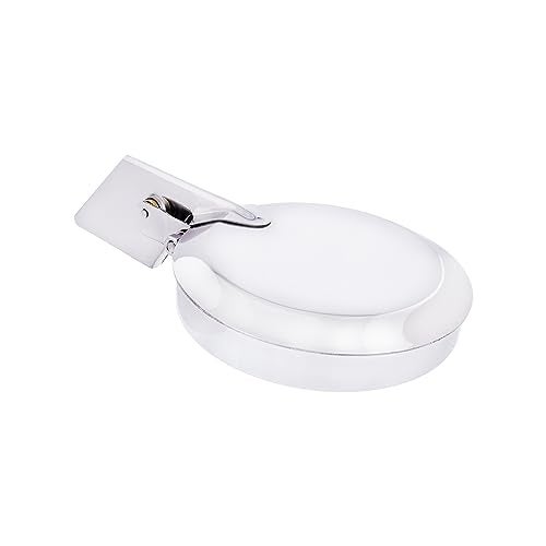 United Pacific 21326 Stainless Steel Rain Cap for 5” Diameter Straight Stack, 430 Stainless Steel Construction, Counter-Balance Design – 5” – ONE Unit - Image 4