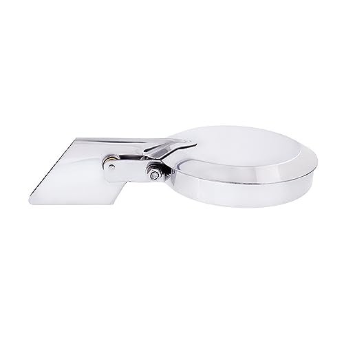 United Pacific 21326 Stainless Steel Rain Cap for 5” Diameter Straight Stack, 430 Stainless Steel Construction, Counter-Balance Design – 5” – ONE Unit - Image 1