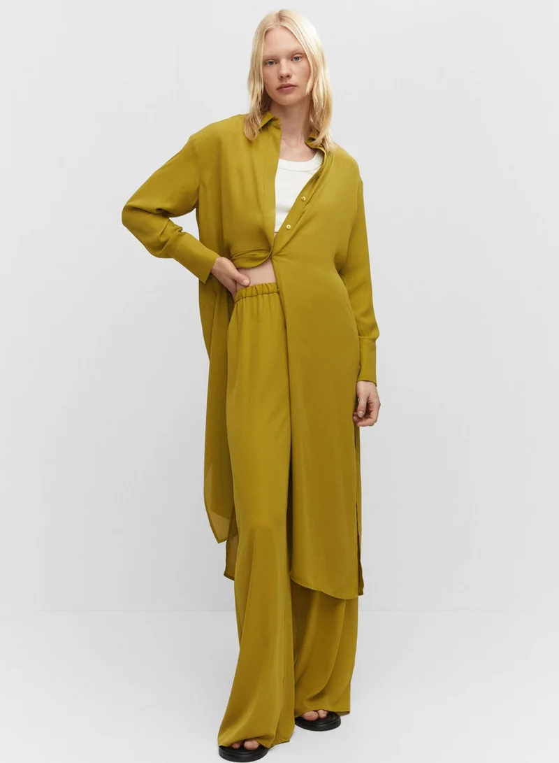 MANGO High Waist Pants