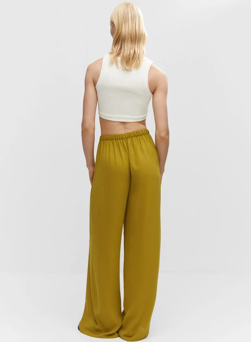 MANGO High Waist Pants