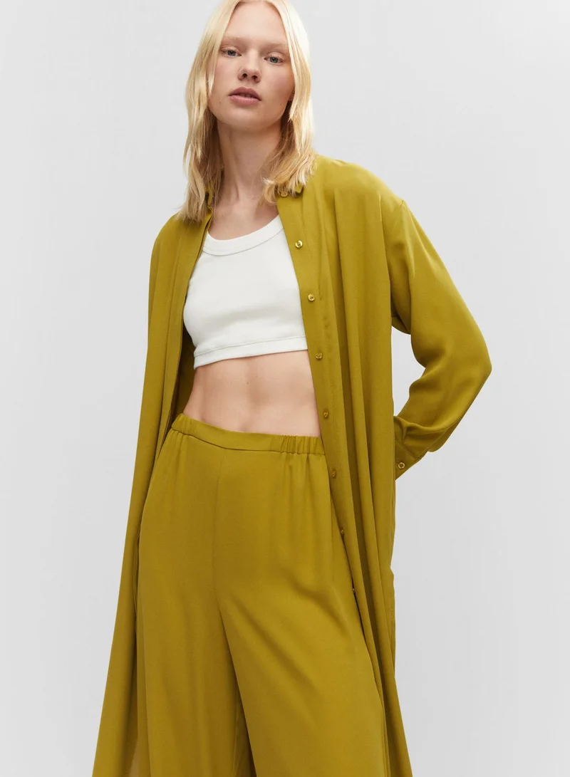 MANGO High Waist Pants