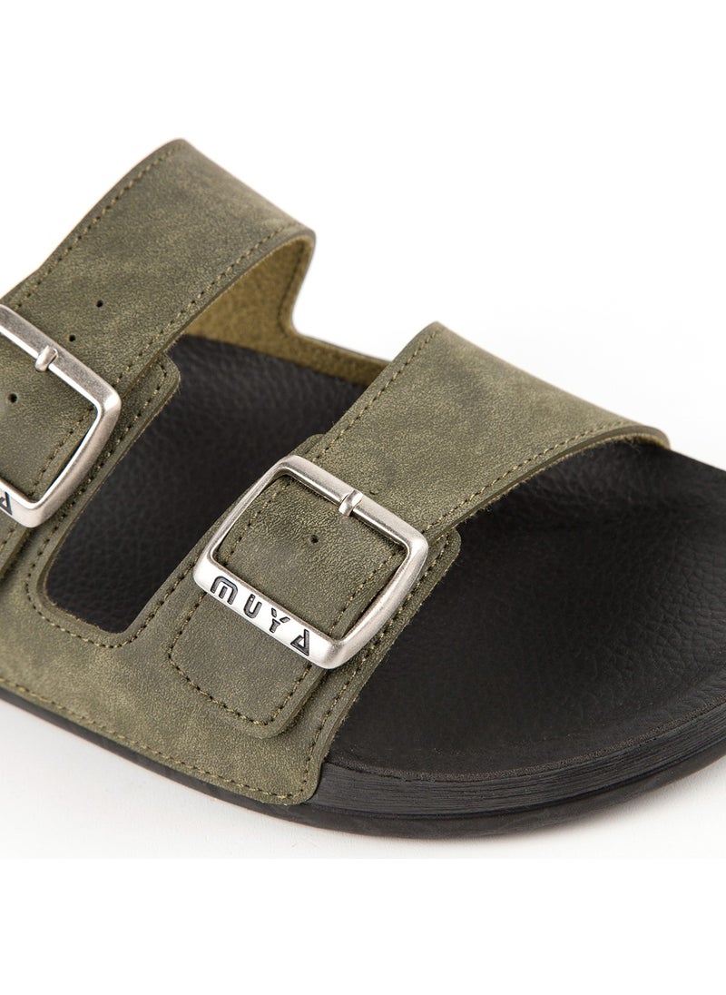 MUYA Orthopedix Nova Anatomical Four Seasons Double Buckled Men's Slippers 31410  - Image 4