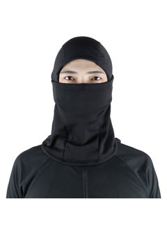 Winter Cycling Warm Face Mask Motorcycle Helmet Cover Windproof Thermal Facial Protective Skiing Face Shield Neck Warmer TT2015 black headgear
