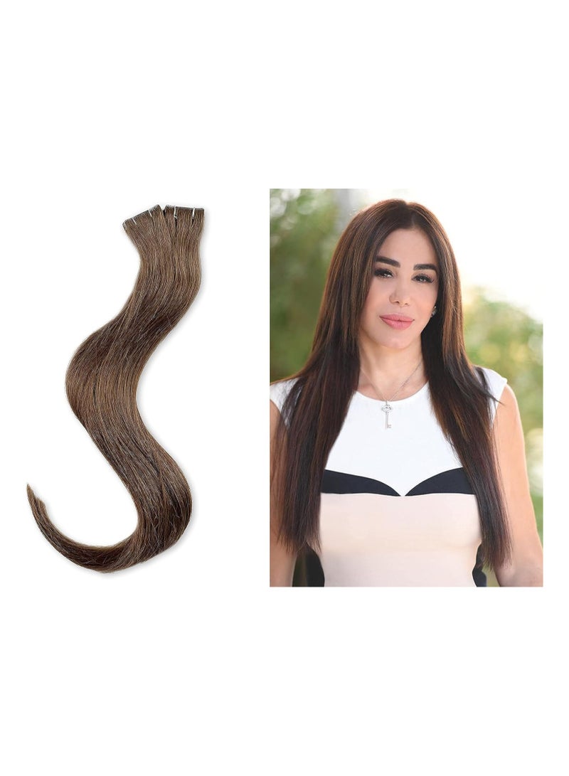 إستيل وصلات شعر ريمي غير مرئية (20 قطعة) 50 جرام (24 بوصة، # 4) - Image 1