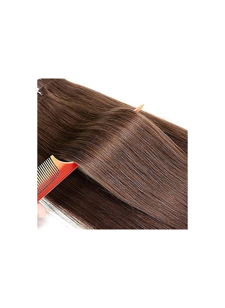 إستيل وصلات شعر ريمي غير مرئية (20 قطعة) 50 جرام (24 بوصة، # 4) - Image 5