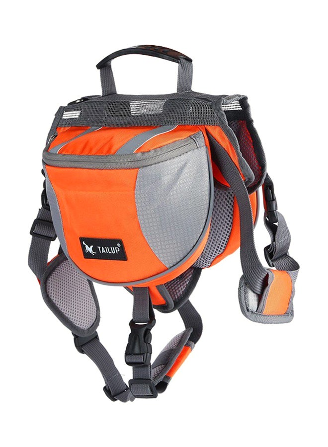 OUTAD Tailup Outward Hiking And Traveling Backpack Orange/Grey Lyard - Image 4