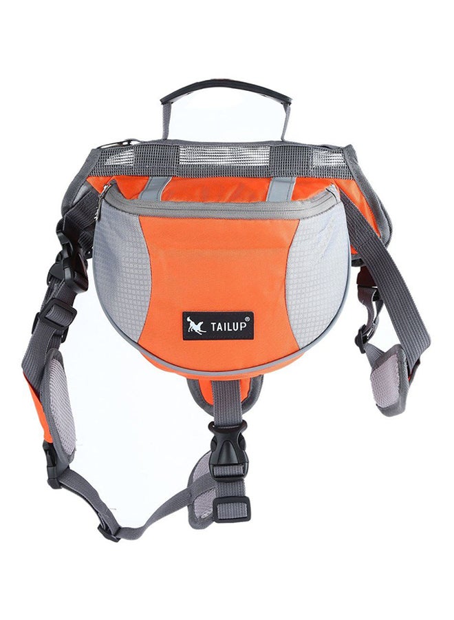 OUTAD Tailup Outward Hiking And Traveling Backpack Orange/Grey Lyard - Image 1