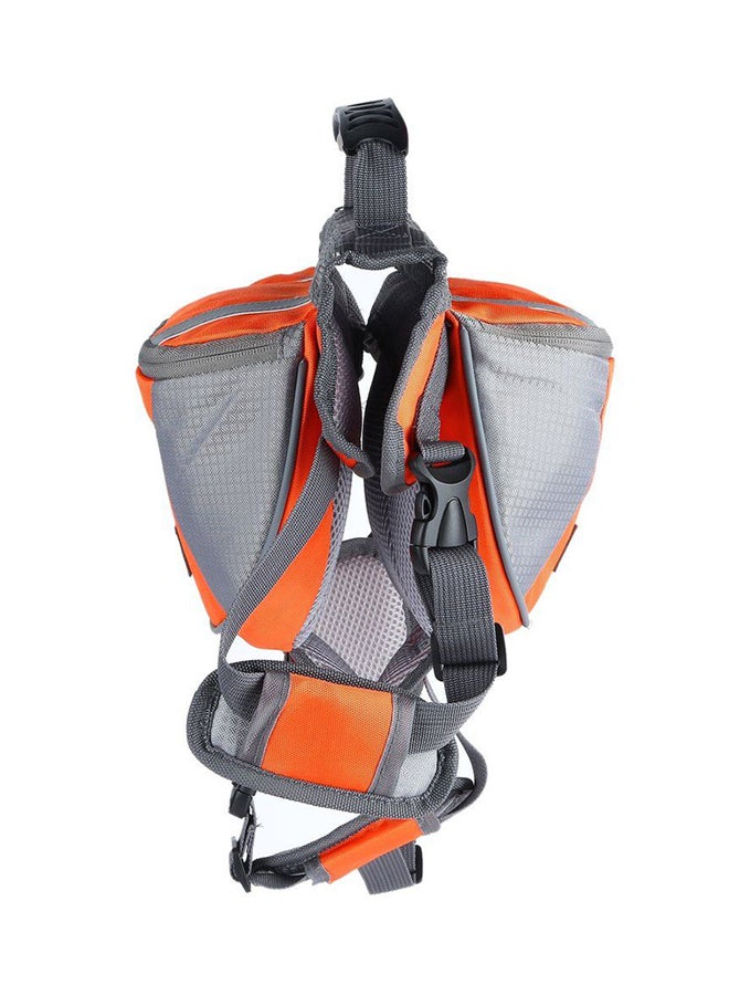 OUTAD Tailup Outward Hiking And Traveling Backpack Orange/Grey Lyard - Image 5