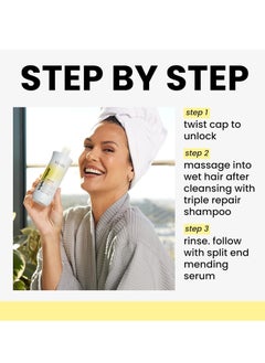 Kenra Kenra Triple Repair Conditioner | Targets & Repairs Weak or Broken Bonds | Split Ends | Damaged Hair | Bond Builder | Sulfate-Free  - Image 4