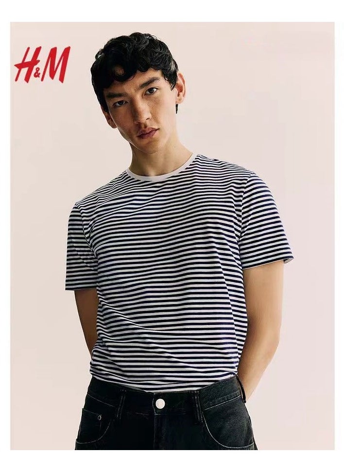 H and M - New HM Casual Loose Cotton Short Sleeved Shirt - Image 1