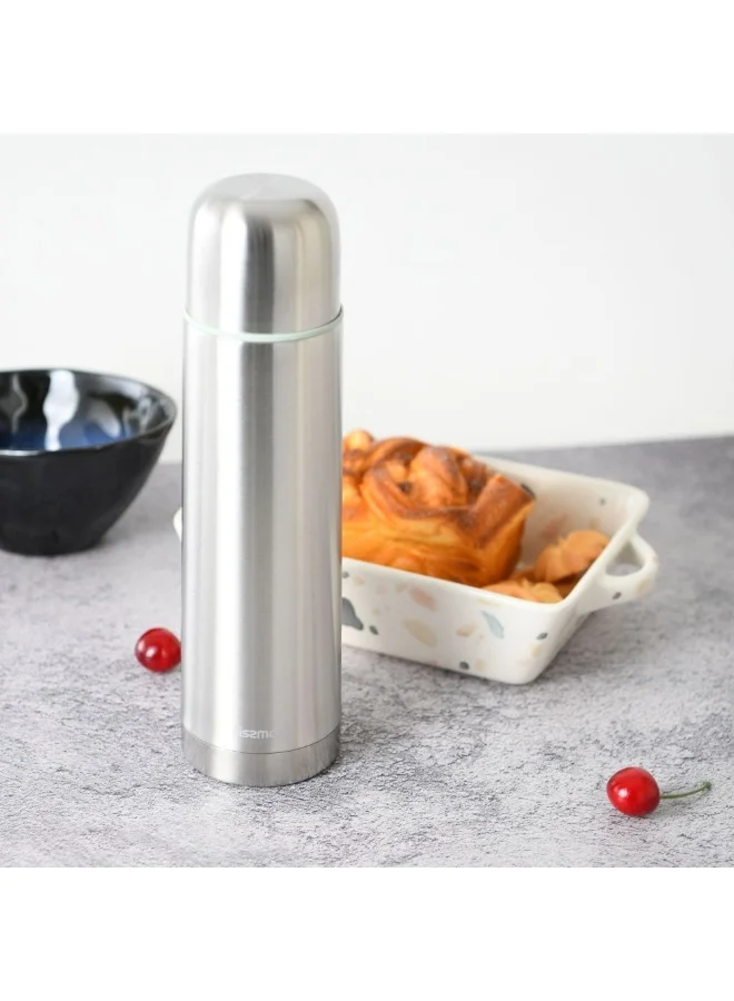 DANUBE HOME Danube Home Fissman Double Wall Vacuum Flask 750Ml Stainless Steel Insulated Travel Thermos For Hot And Cold Drinks Leak Proof Durable Perfect For Outdoor And Office Use